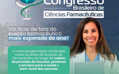 Participe do II Congresso Brasileiro de Ciências Farmacêuticas