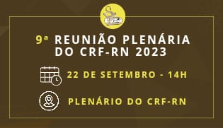Participe da Plenária do CRF-RN deste mês de setembro