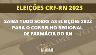 Confira todas as informações para votar nas eleições 2023 do CRF-RN