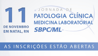 Inscrições abertas para a Jornada de Patologia Clínica/ Medicina Laboratorial em Natal