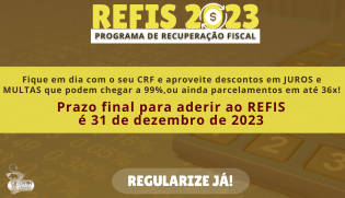 REFIS 2023: O prazo final para aderir ao REFIS é 31 de dezembro de 2023